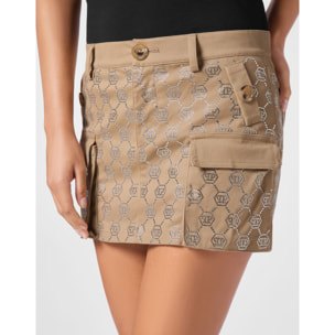 PHILIPP PLEIN Mini Skirt MONOGRAM