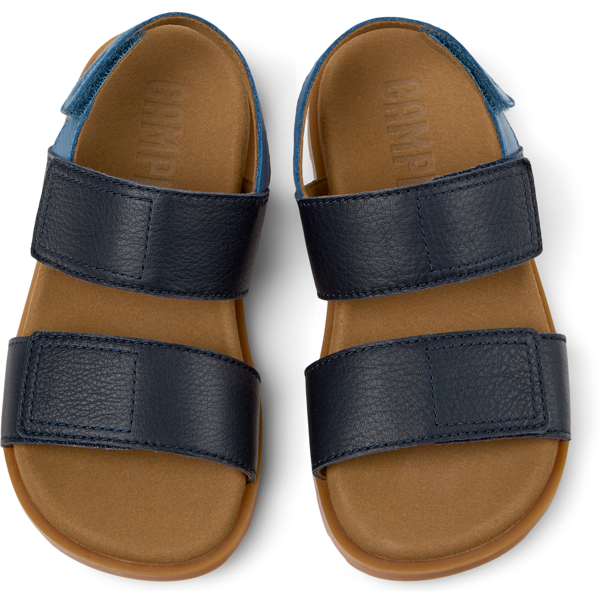 Sandali - CAMPER Brutus Sandal - Blu - Pelle liscia