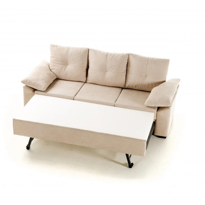 Chaiselongue Reversible Panama Beige