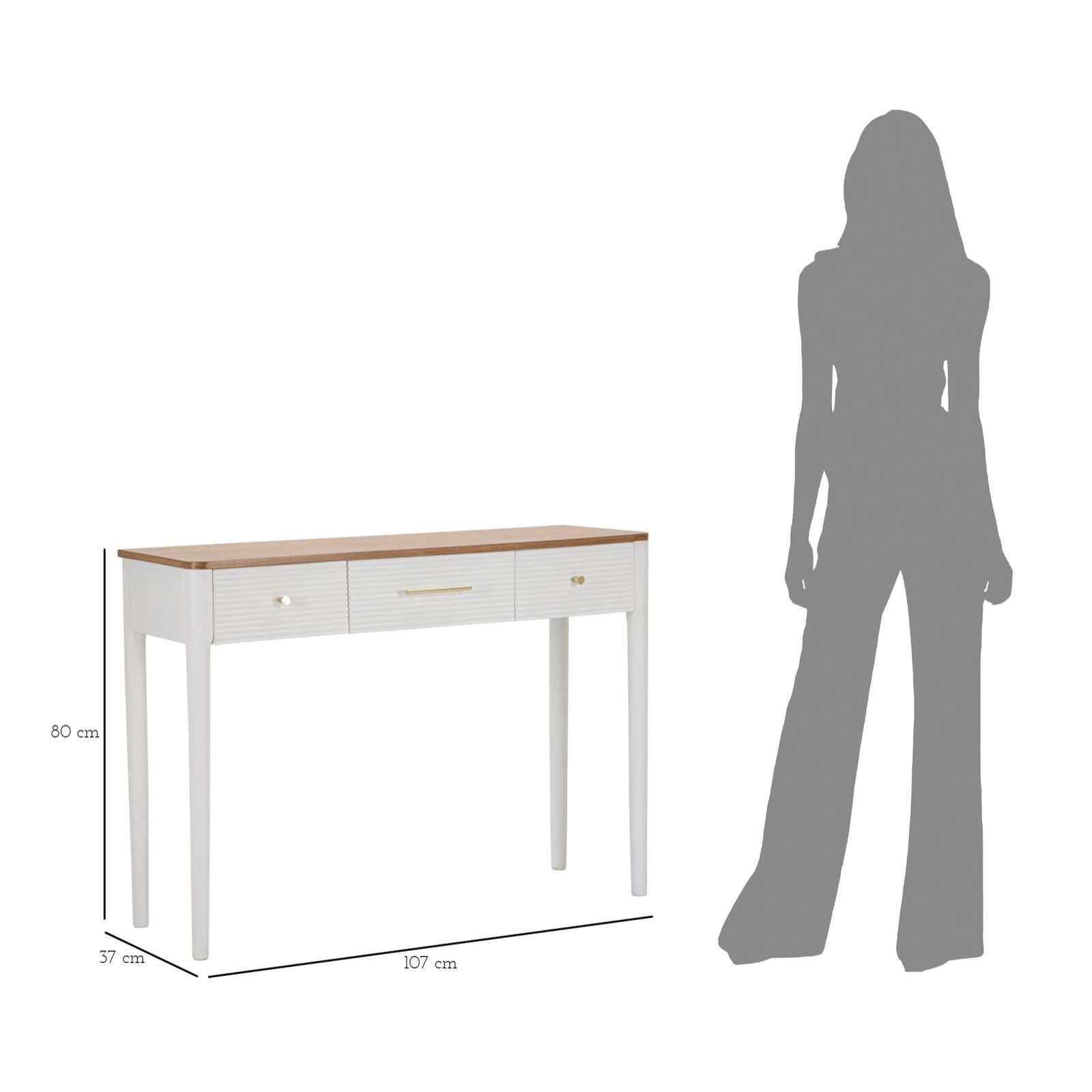 CONSOLE MATERA CM 107X37X80