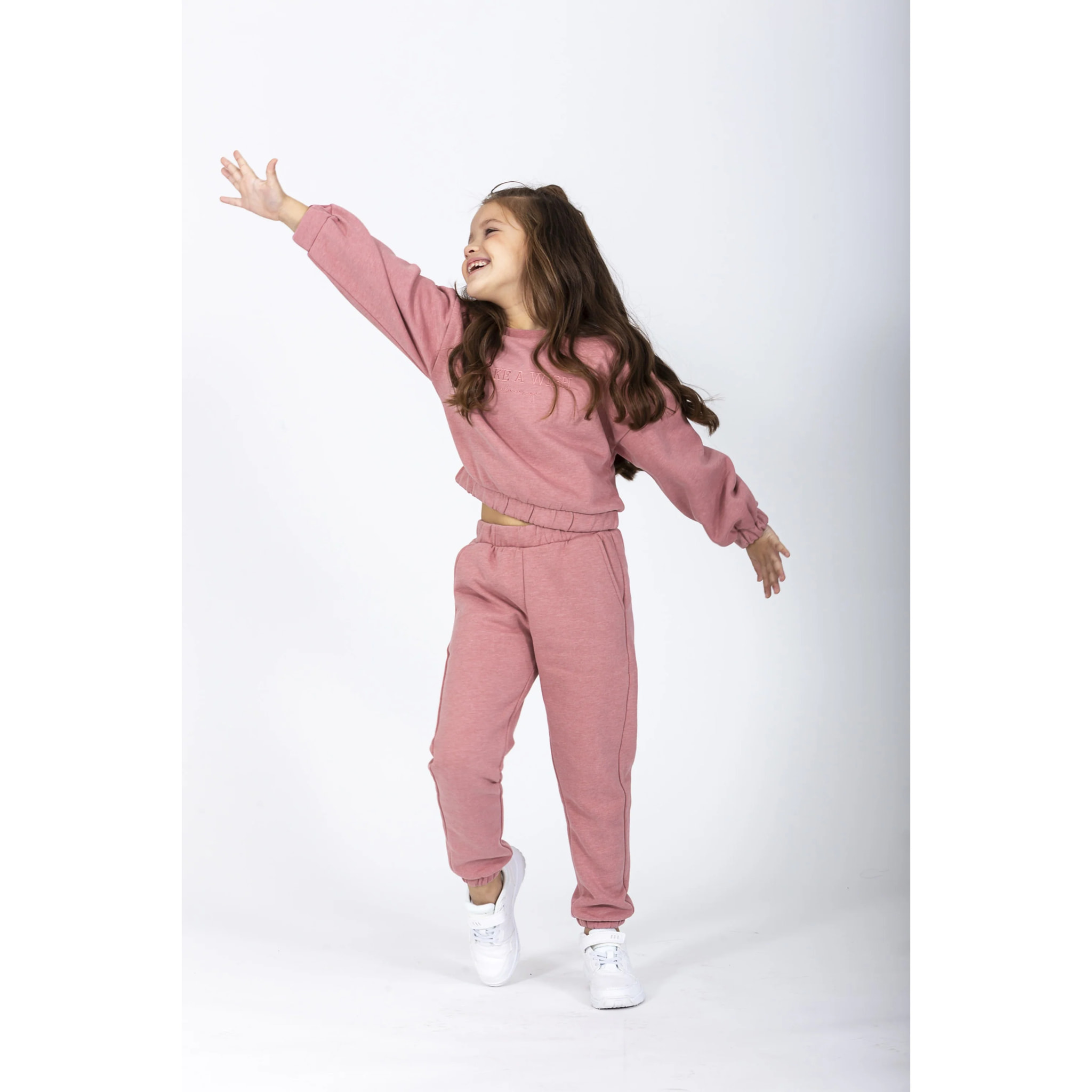 Pantaloni Da Jogging Rosa Da Bambina