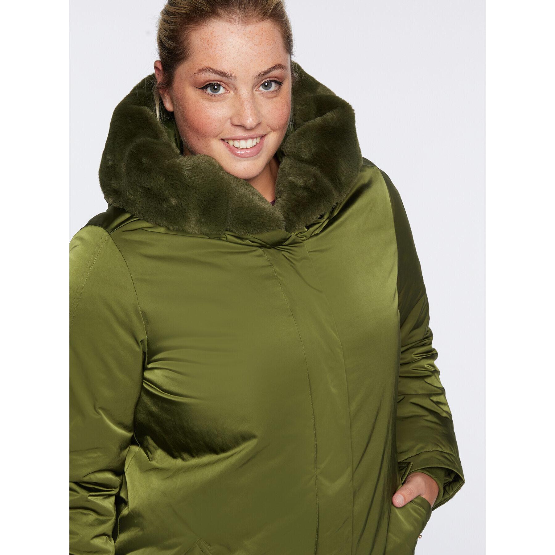 Fiorella Rubino - Parka imbottito con cappuccio - Verde