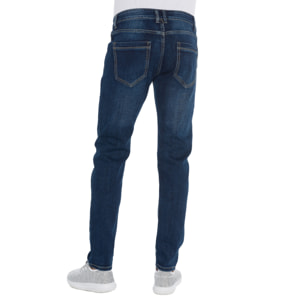 Pantalone denim Hot Buttered 5 tasche Yungaburra Blu