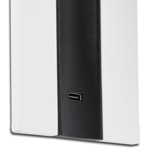 GABO USB C Aplique lector blanco