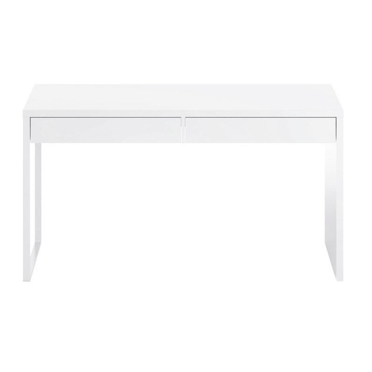 Mesa de ordenador Touch Blanco Artik (Blanco Mate)