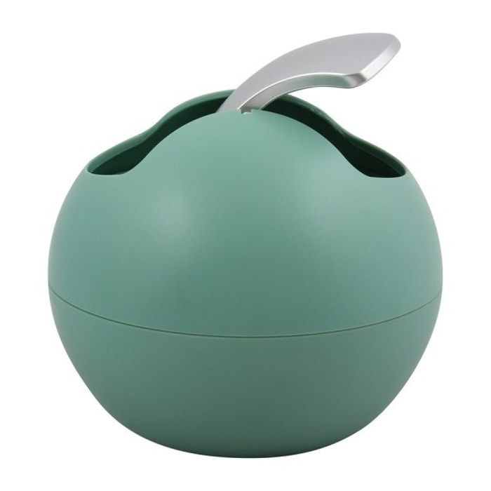 Poubelle à bascule BOWL MATT 1L Vert mat Spirella