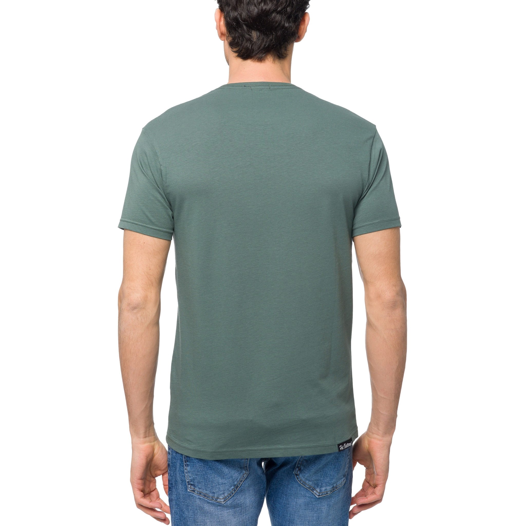 T-shirt in cotone 150 gr Hot Buttered Legend verde.