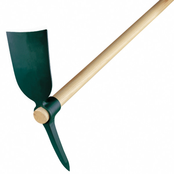 Pioche de cantonnier douille ronde 2kg manche Novamax LEBORGNE - 058208