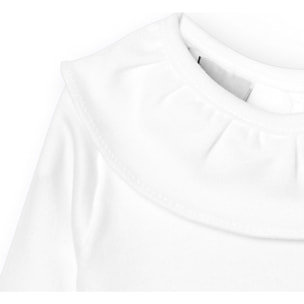 Body bebé manga larga cuello volante