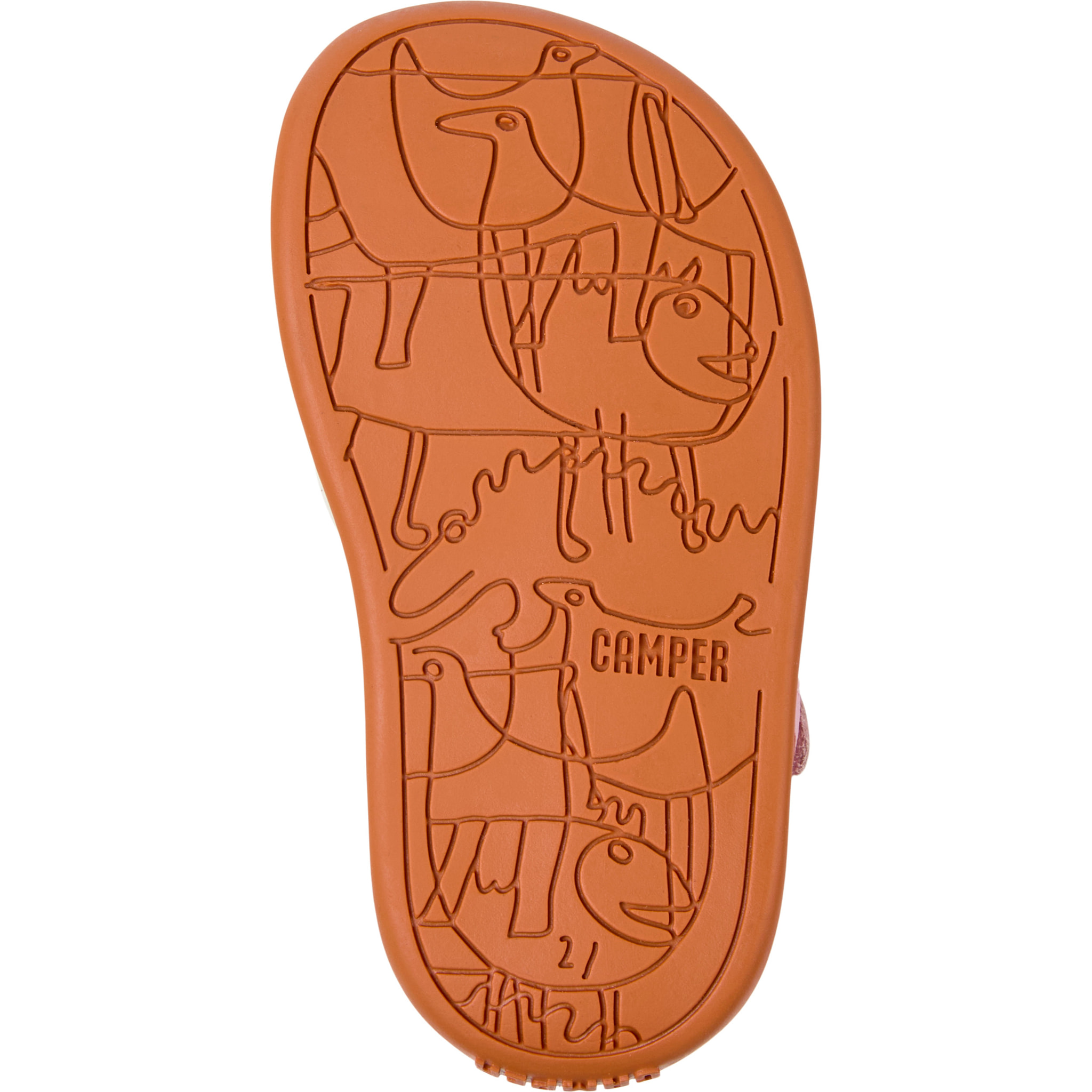 Sandalias - CAMPER Bicho Twins - Multicolor - Cuero liso