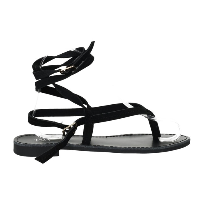 Sandali Donna Tata Italia Nero