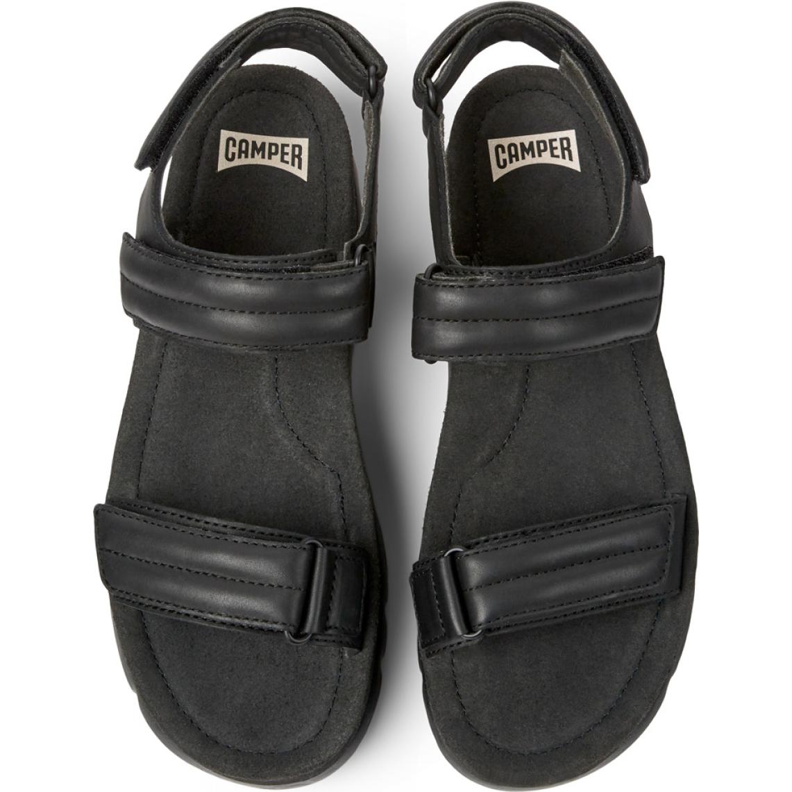 CAMPER Oruga Up - Sandalias Negro Mujer