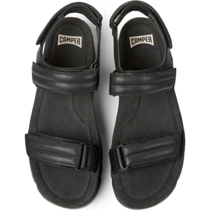 CAMPER Oruga Up - Sandalias Negro Mujer