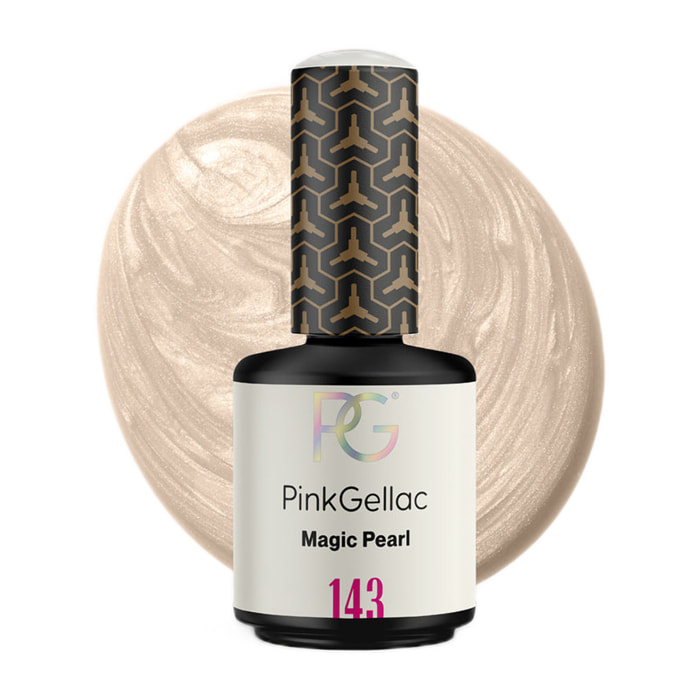 Vernis semi-permanent - 143 Magic Pearl - 15 ml