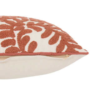 Housse de coussin Sienna 40x40cm terracotta