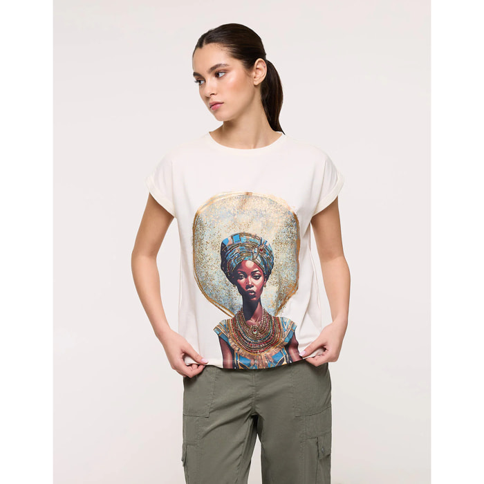 Camiseta Manga Corta Blanca - Kiaro