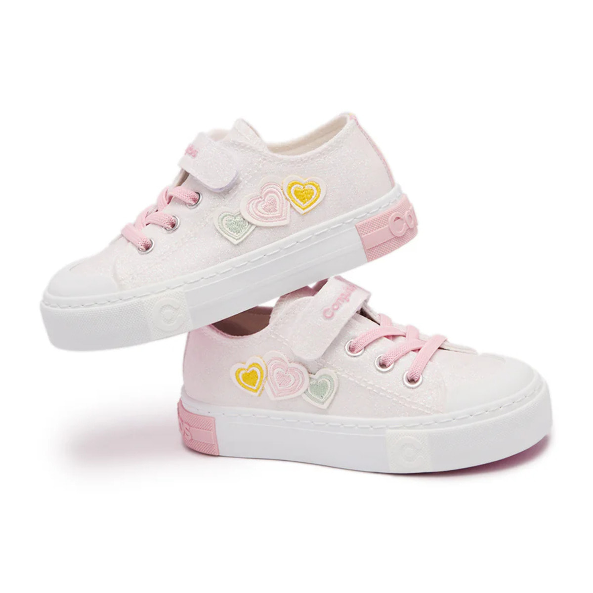 Zapatillas Multi Glitter Hearts de Niña