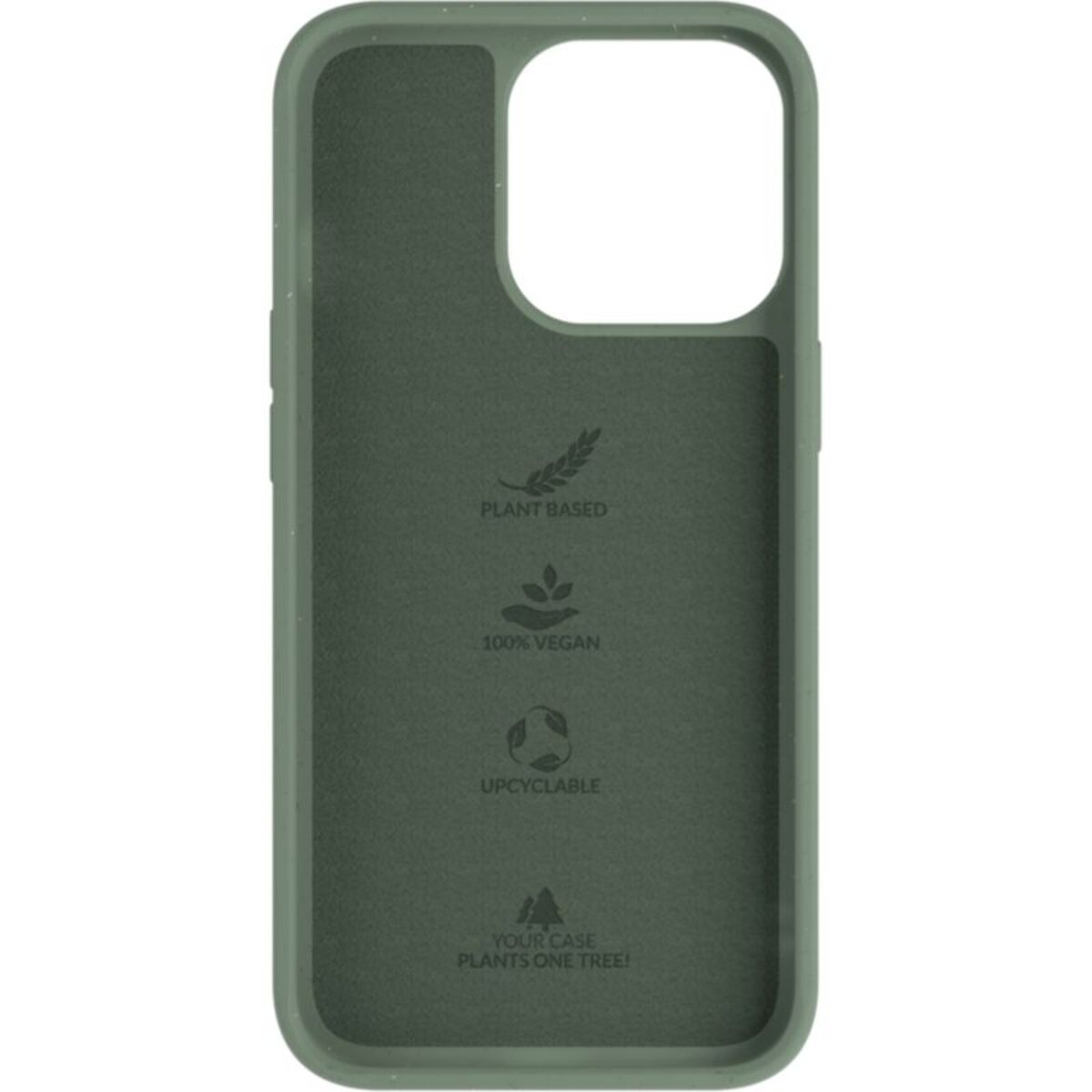 Coque WOODCESSORIES iPhone 13 Pro Antimicrobial vert