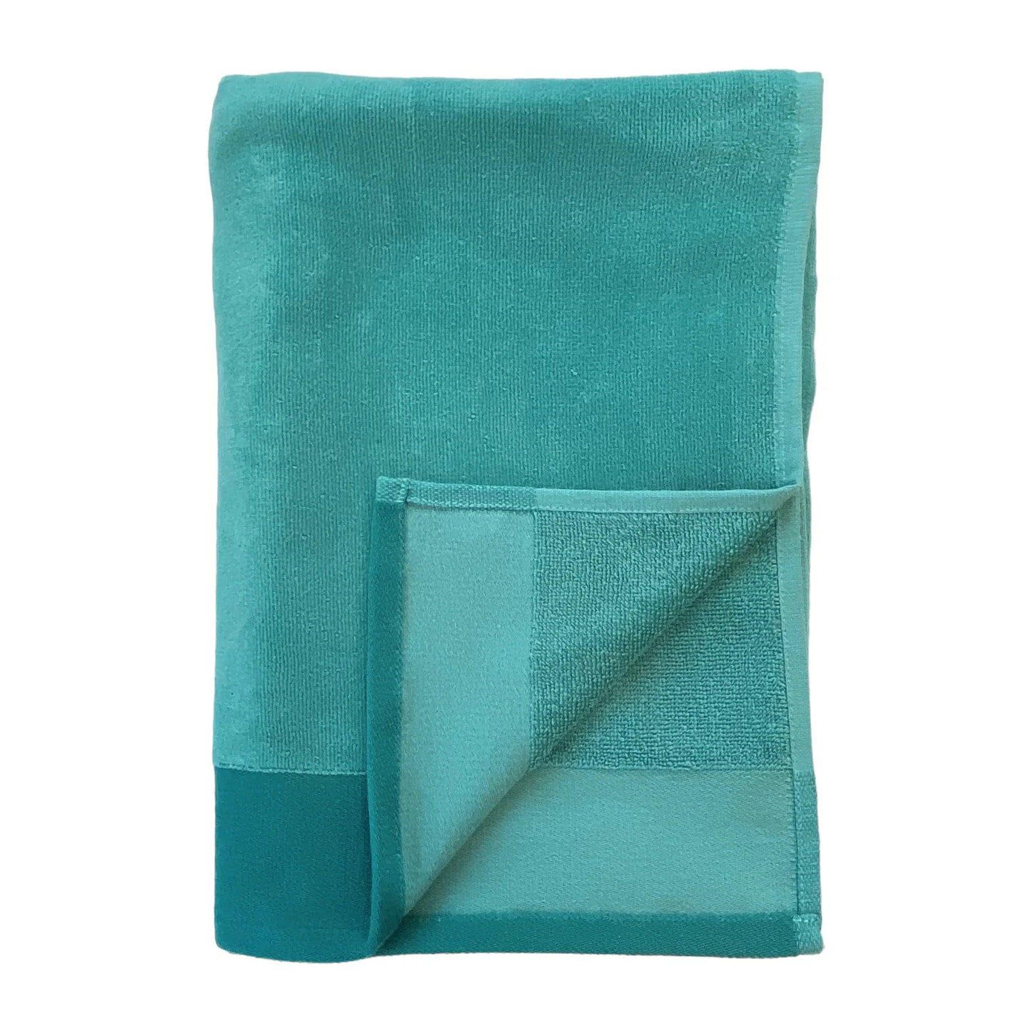 Serviette de bain éponge velours unie - Shady Latigo - 90x160cm - 370g/m²
