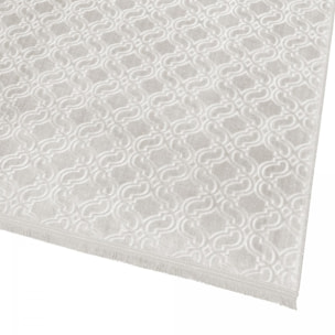 Tapis salon et chambre tissé motif géométrique BODA