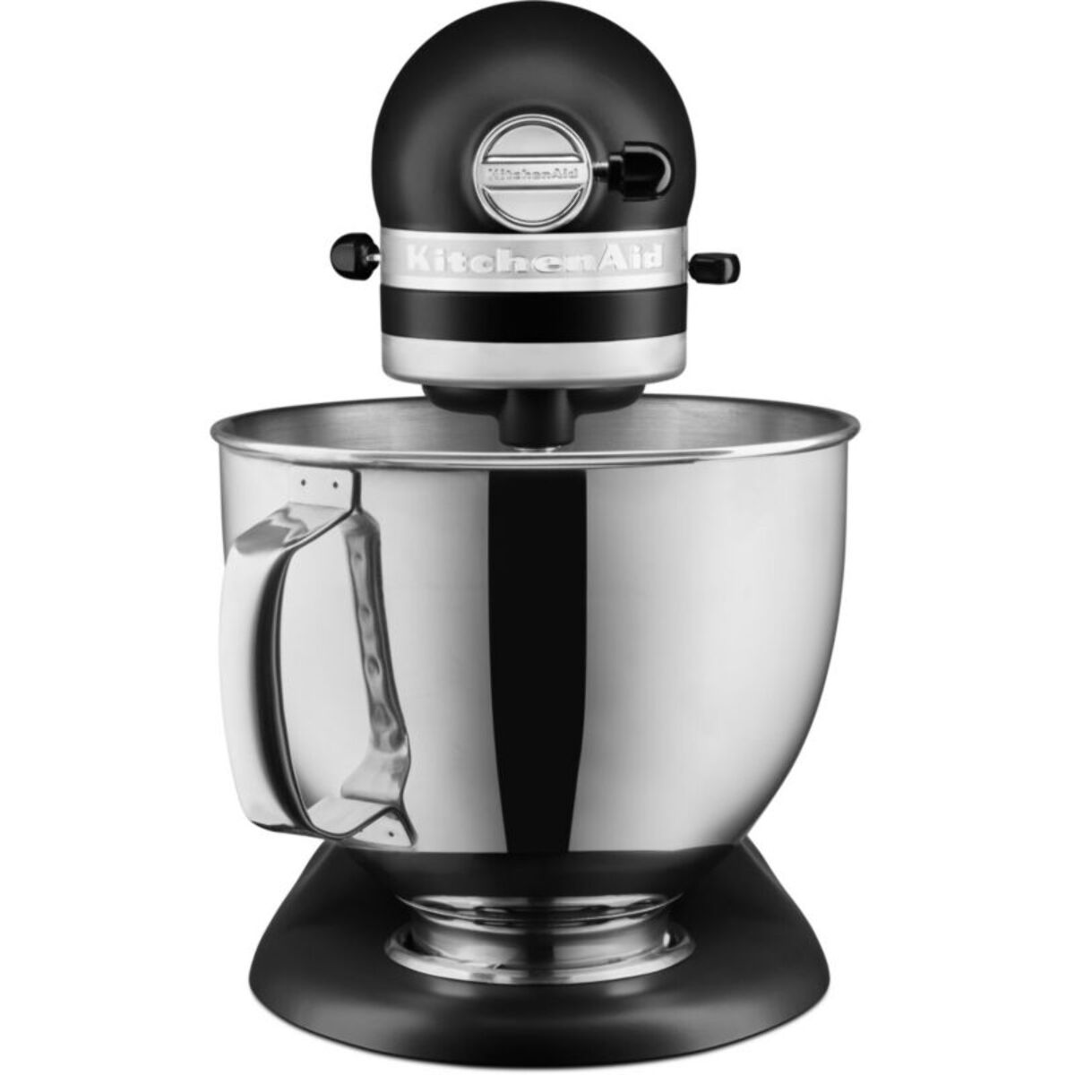 Robot pâtissier KITCHENAID 5KSM125EBM Artisan, Noir, 4,8 L, bol avec poignée, 300 watts