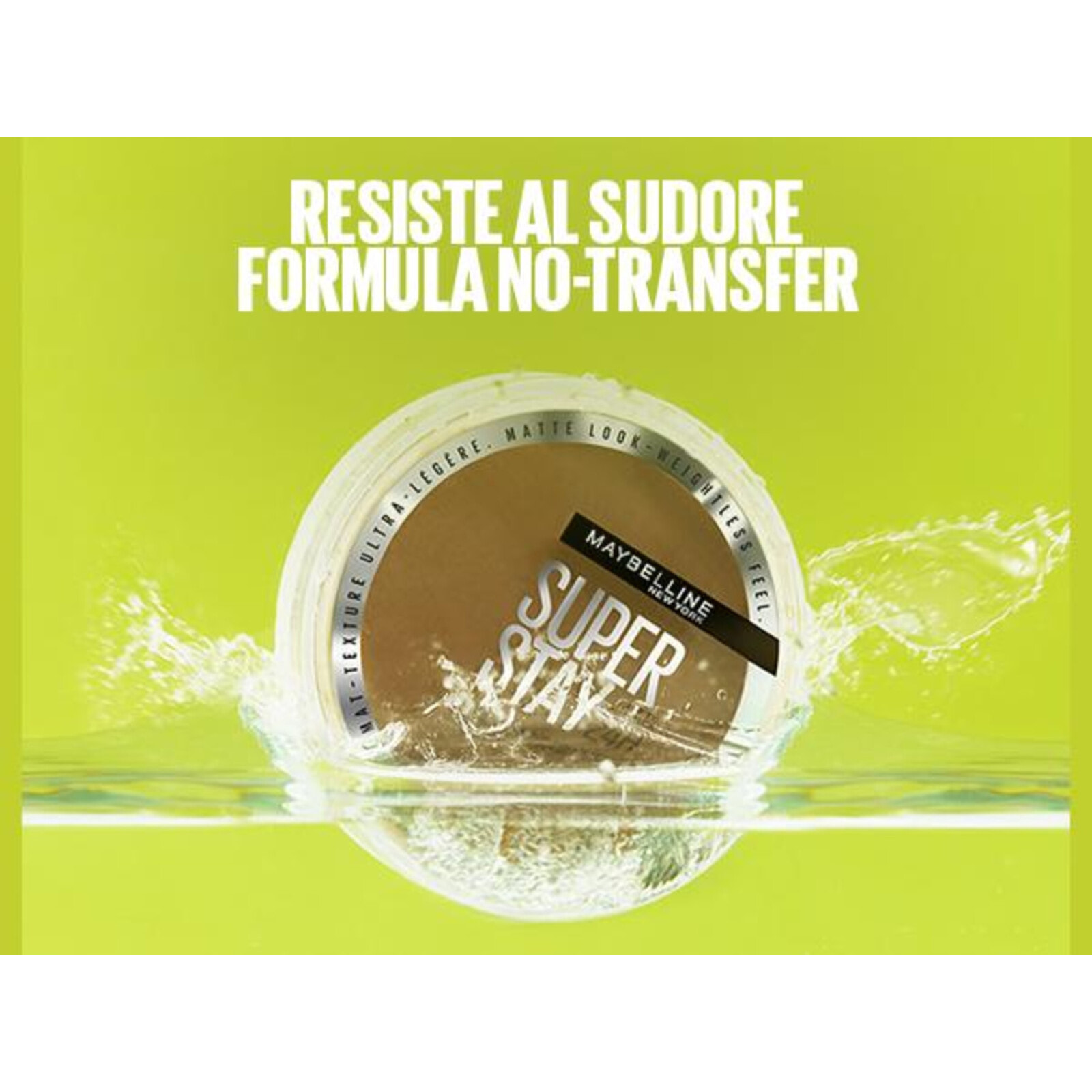 Fondotinta in Polvere 10 SuperStay 24H Hybrid Waterproof Effetto Matte