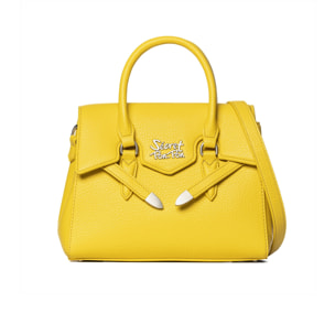 Borsa a mano da donna - Modello Eolara Chic - 100% poliuretano - 25.5 x 22.5 x 9.0 cm