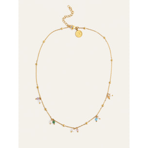 Collana Shamira Dots Acciao Placcato Oro
