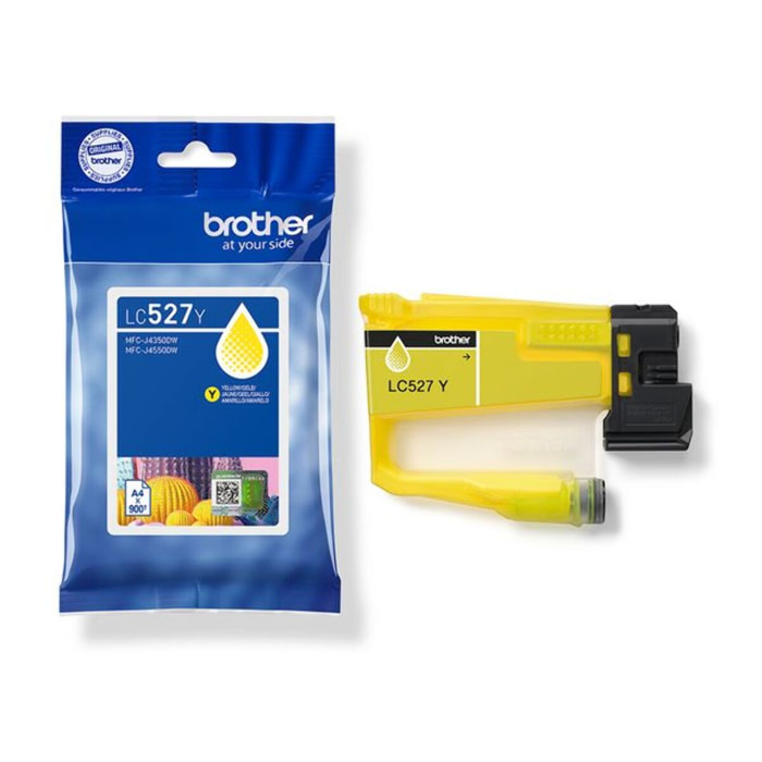 Cartouche d'encre BROTHER Originale LC527 Jaune (Yellow) Standard - LC527Y