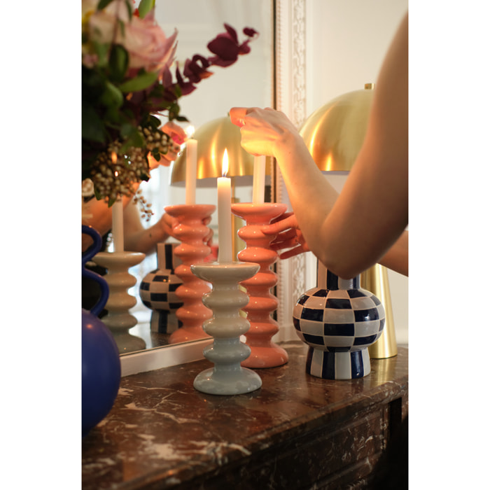 Bougeoir moderne design en céramique