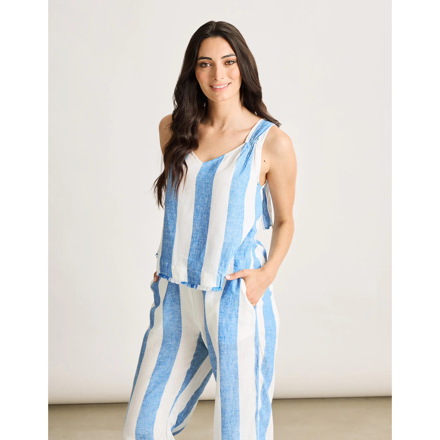 Camisa Tirantes Azul - Clarisi