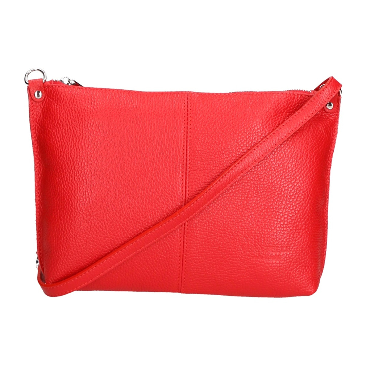 Borsa a spalla da donna - Modello Ginger - Vera pelle - 25.0 x 14.0 x 13.0 cm