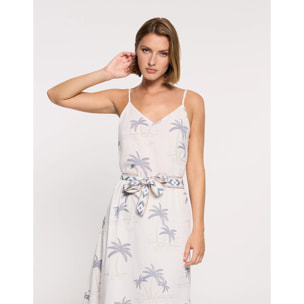 Vestido Largo Blanco - Jebelin