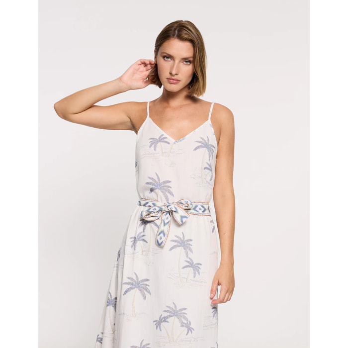 Vestido Largo Blanco - Jebelin