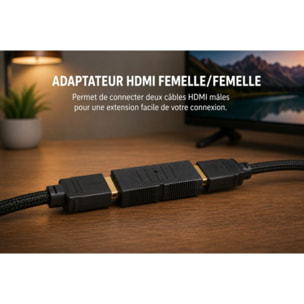 Adaptateur HDMI ESSENTIELB HDMI vers HDMI F/F