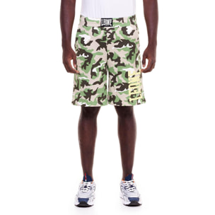 Pantalones cortos de camuflaje Bold Color para hombre.