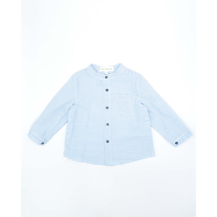 CAMISA RAYAS AZUL Y BLANCA
