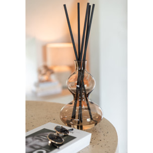 J-Line Bâtonnets parfumés Nordic Vetiver Verre Ambre Large