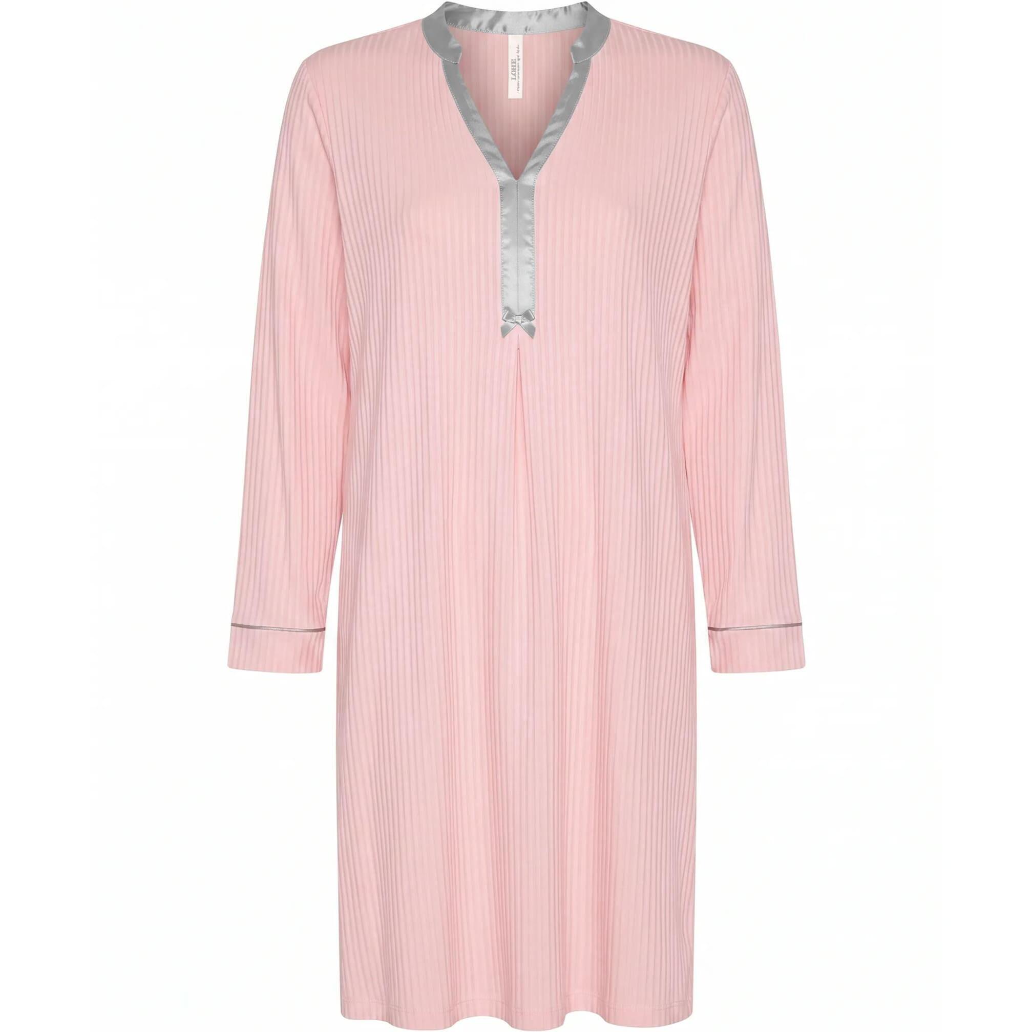 Camisón mujer lencero raso de manga larga