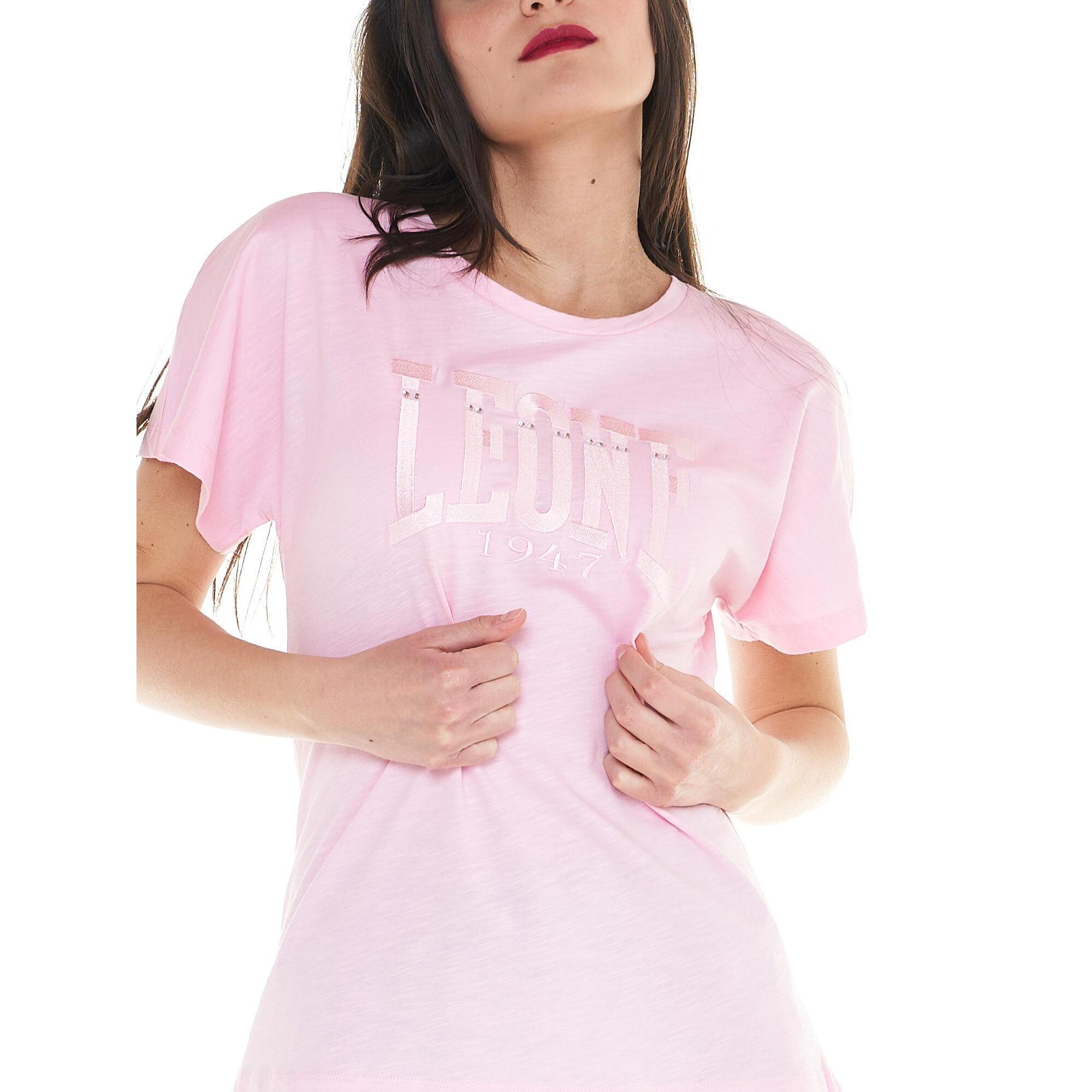 T-Shirt big logo da donna Cristal Shine