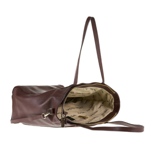 Borsa a mano da donna Made in Italy - Modello Erisia Plus - 100% pelle - 48.0 x 30.0 x 16.0 cm