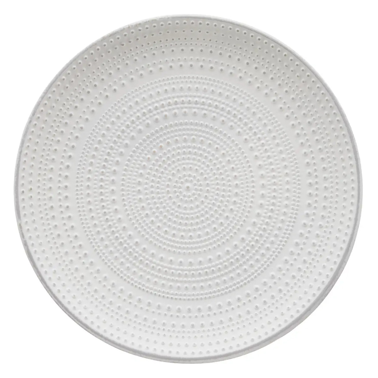 Centre de table Maia rond D.30cm blanc