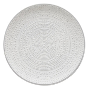 Centre de table Maia rond D.30cm blanc