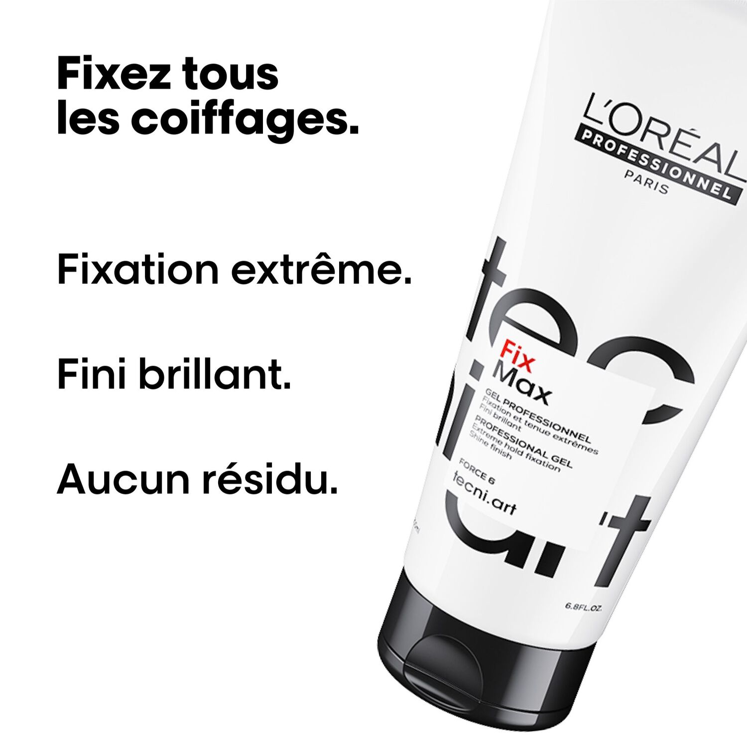 Tecni.art - Fix Max - Gel sculptant, tenue extrême 200 ml