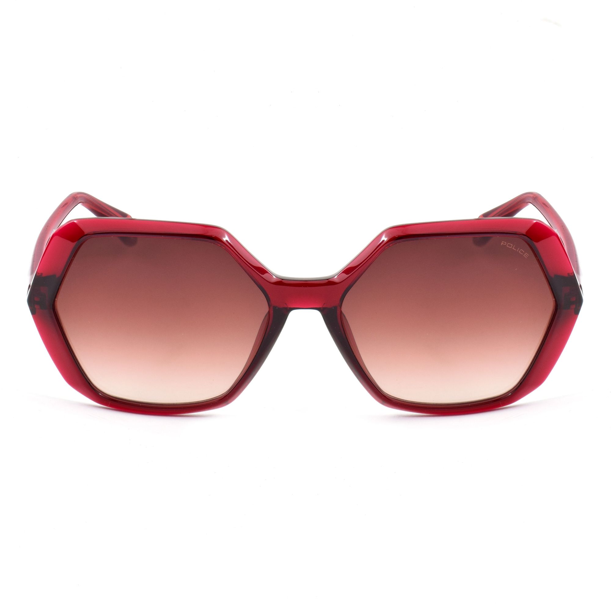 Police - lunettes de soleil - rouge - Couleur des verres : rouge - indice solaire : protection UVA