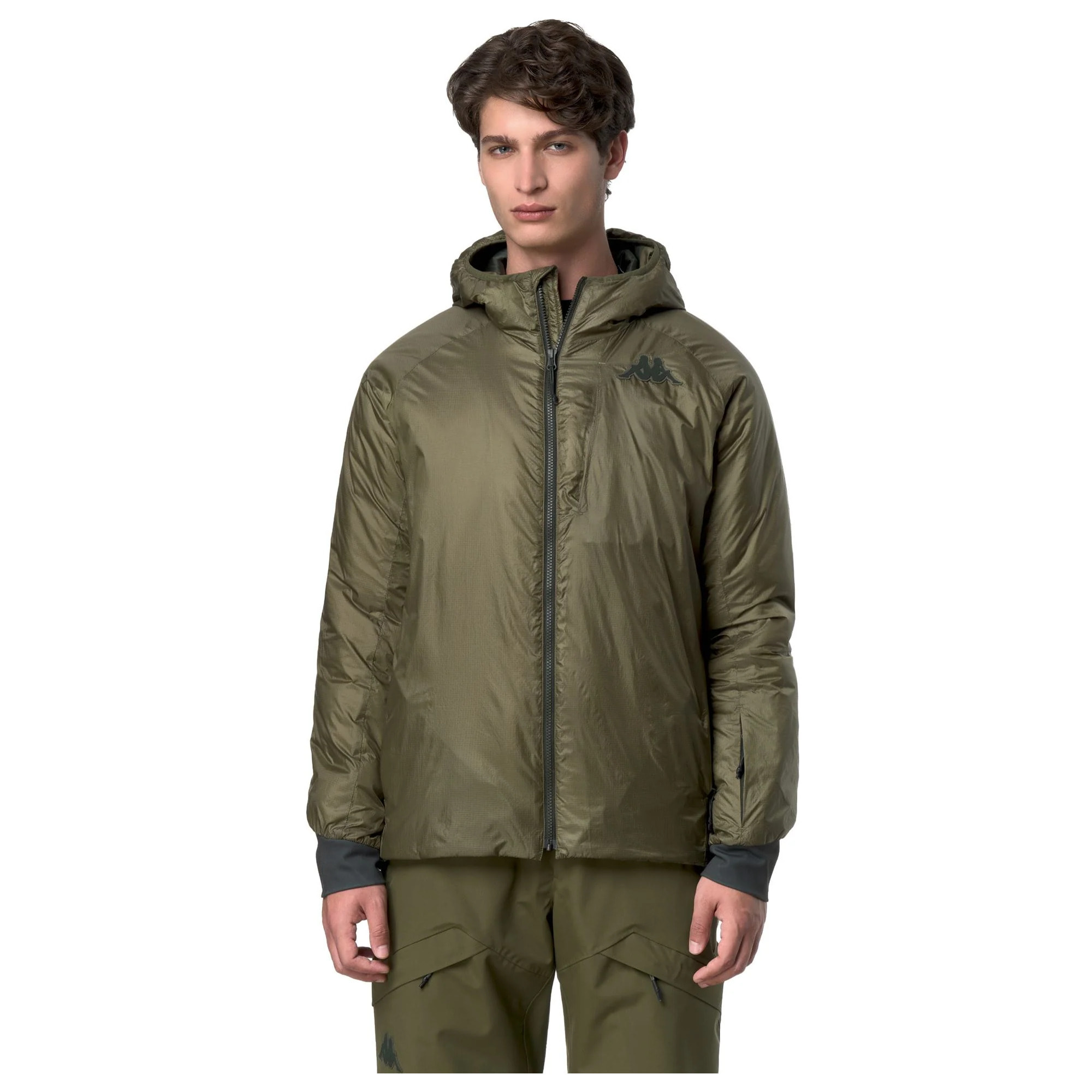 Kappa - Chaquetas Hombre Verde - 6Cento 676