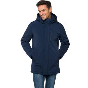 Parka NUSAKAN acolchada impermeable azul