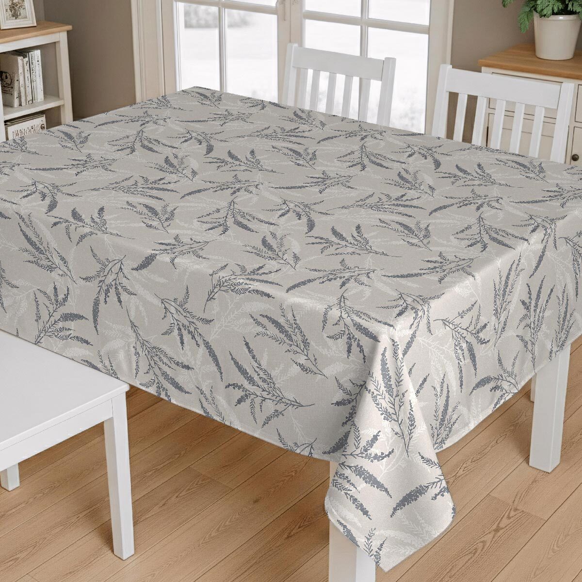 Mantel antimanchas Botanical - 100% algodón -