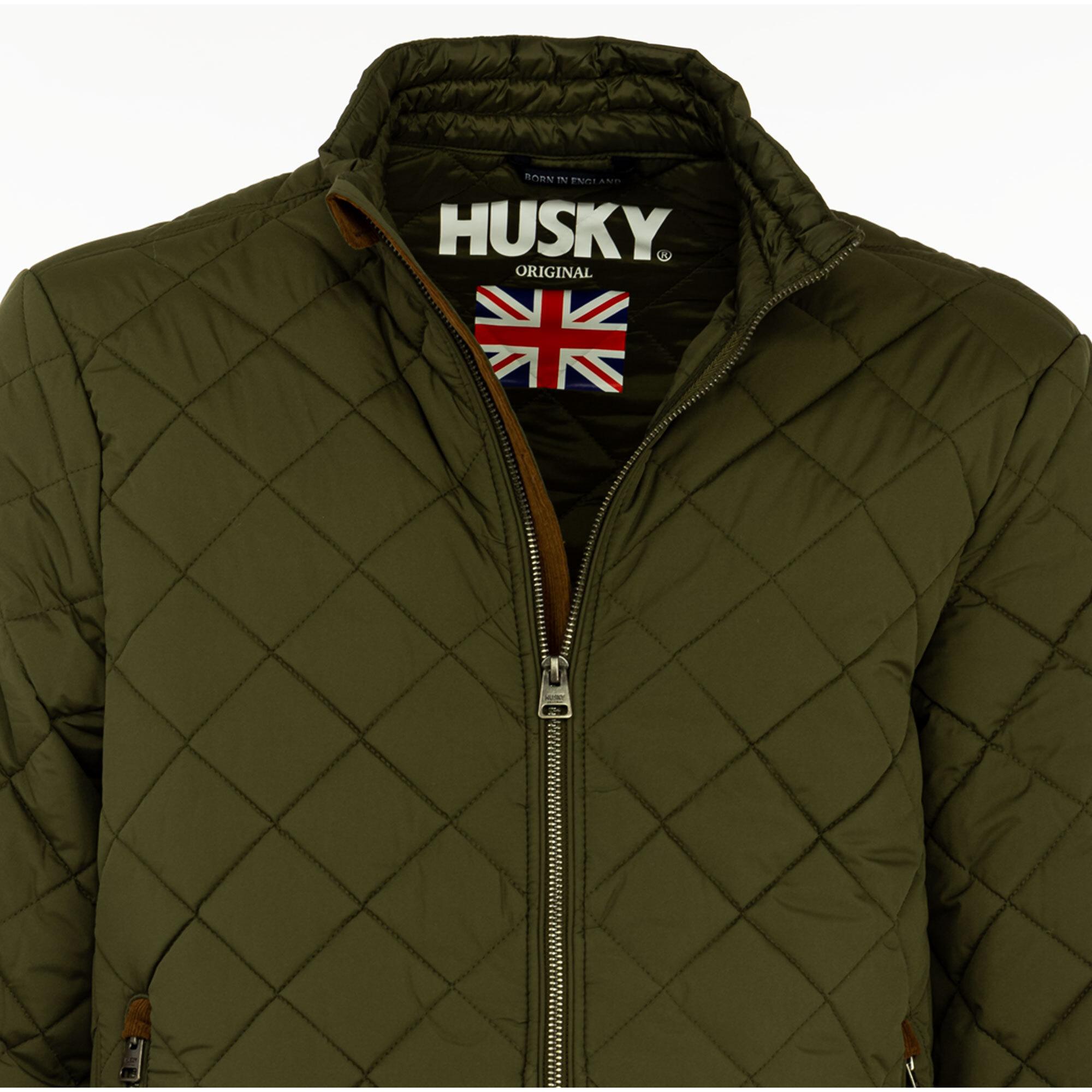 HUSKY piumino uomo calliste green