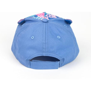 Gorra infantil de stitch, azul, talla única unisex niños